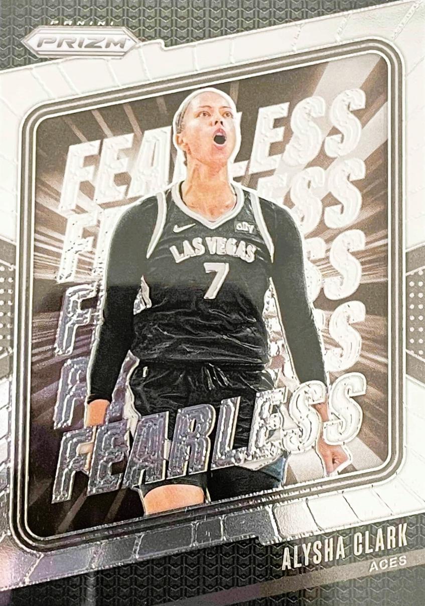 Alysha Clark #3 Basketball Cards 2024 Panini Prizm WNBA Fearless