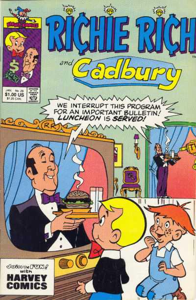 Richie Rich and Cadbury #29 (1991) Comic Books Richie Rich And Cadbury