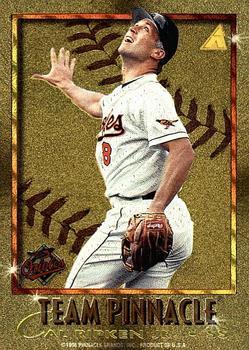 Cal Ripken Jr. / Barry Larkin #4 Baseball Cards 1996 Pinnacle Team