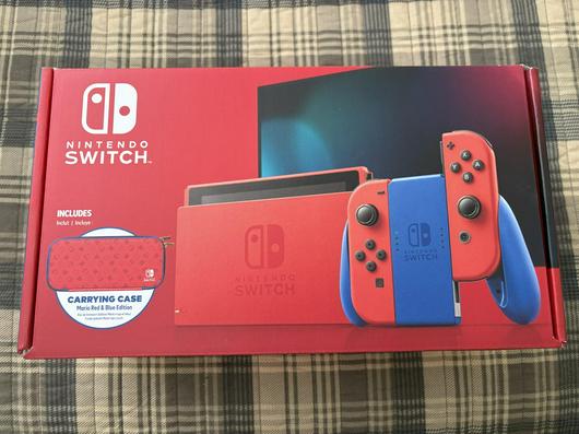 Nintendo Switch Mario Red & Blue Edition photo