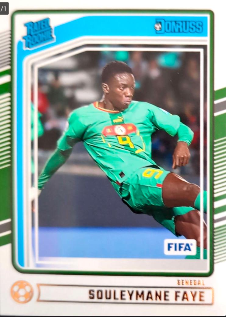 Souleymane Faye #193 Soccer Cards 2024 Panini Donruss