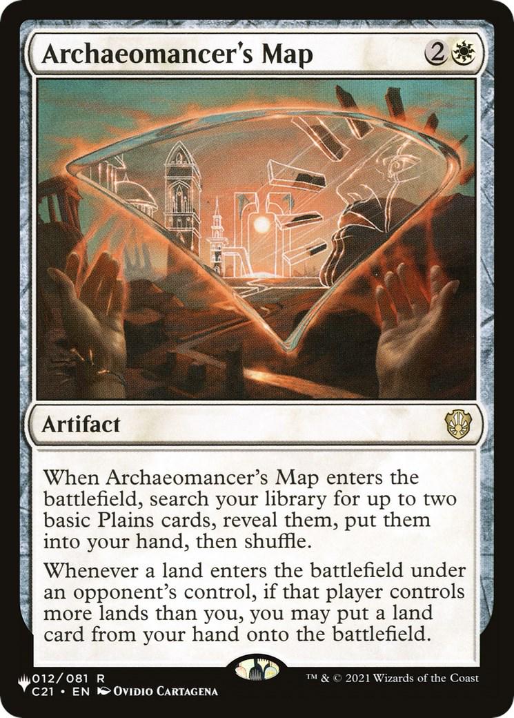 Archaeomancer's Map #12 Magic The List Reprints