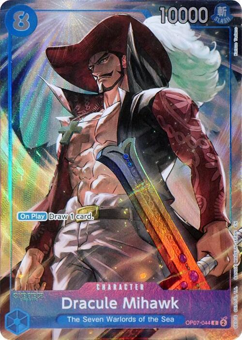 one piece card game dracule mihawk ST03-005 C Pirate Flag Foil Japanese TCG  ToysOneJapan Graded card cases may come with some minor wear/tear Dracule Mihawk [Promo] OP07-044 OP07-044