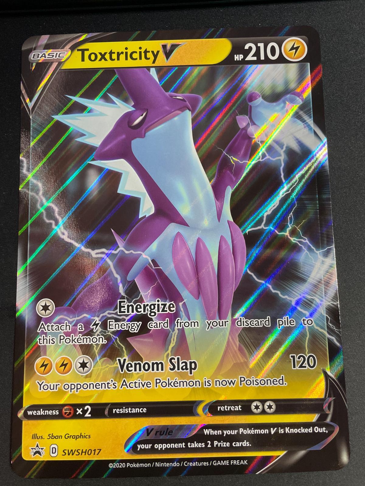 Toxtricity V #SWSH017 Pokemon Promo