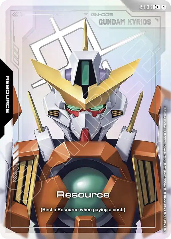 Resource [Holo] #R-036 Prices | Gundam Phantom Aria