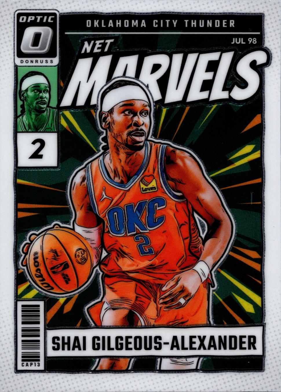 Shai Gilgeous-Alexander #8 Prices | 2024 Panini Donruss Optic Net