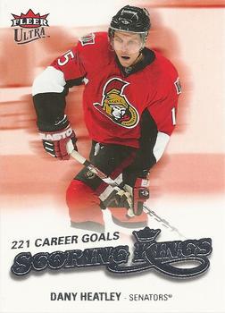 Dany Heatley #SK18 2008 Ultra Scoring Kings Hockey