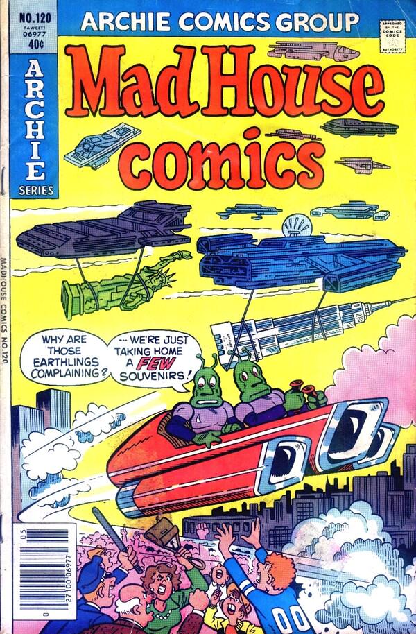 Mad House #120 (1980) Comic Books Mad House Comics