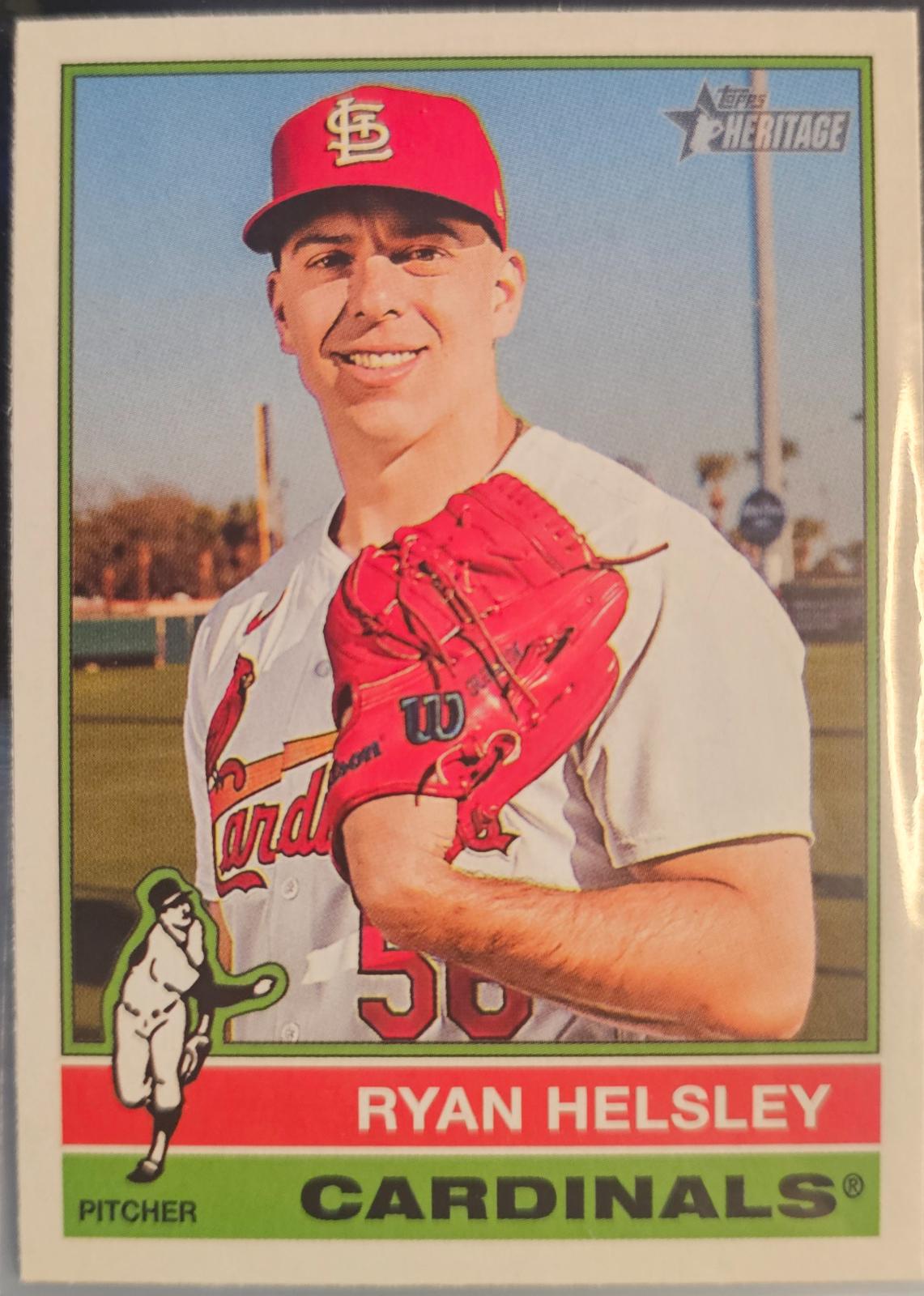 Ryan Helsley #9 Baseball Cards 2025 Topps Heritage