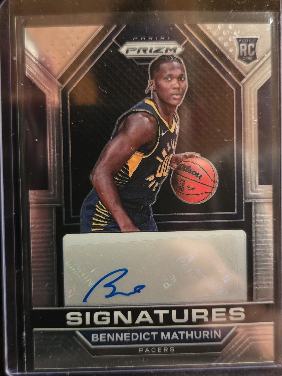 Bennedict Mathurin #RSI-BMA Prices | 2022 Panini Prizm Rookie 