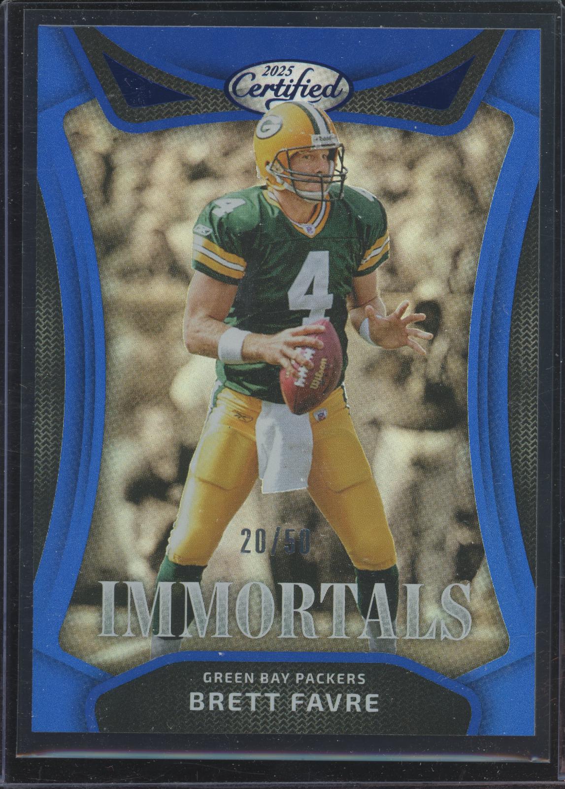 Brett Favre [Mirror Blue] #120
