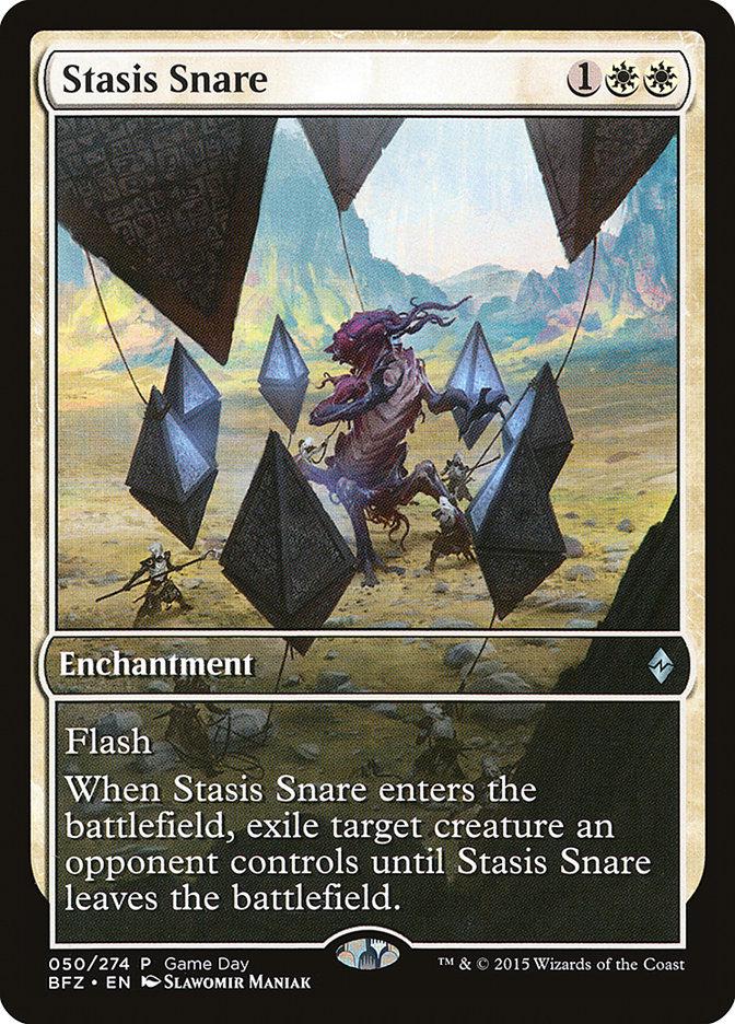Tap to enlarge Stasis Snare – Promo, Magic Battle for Zendikar