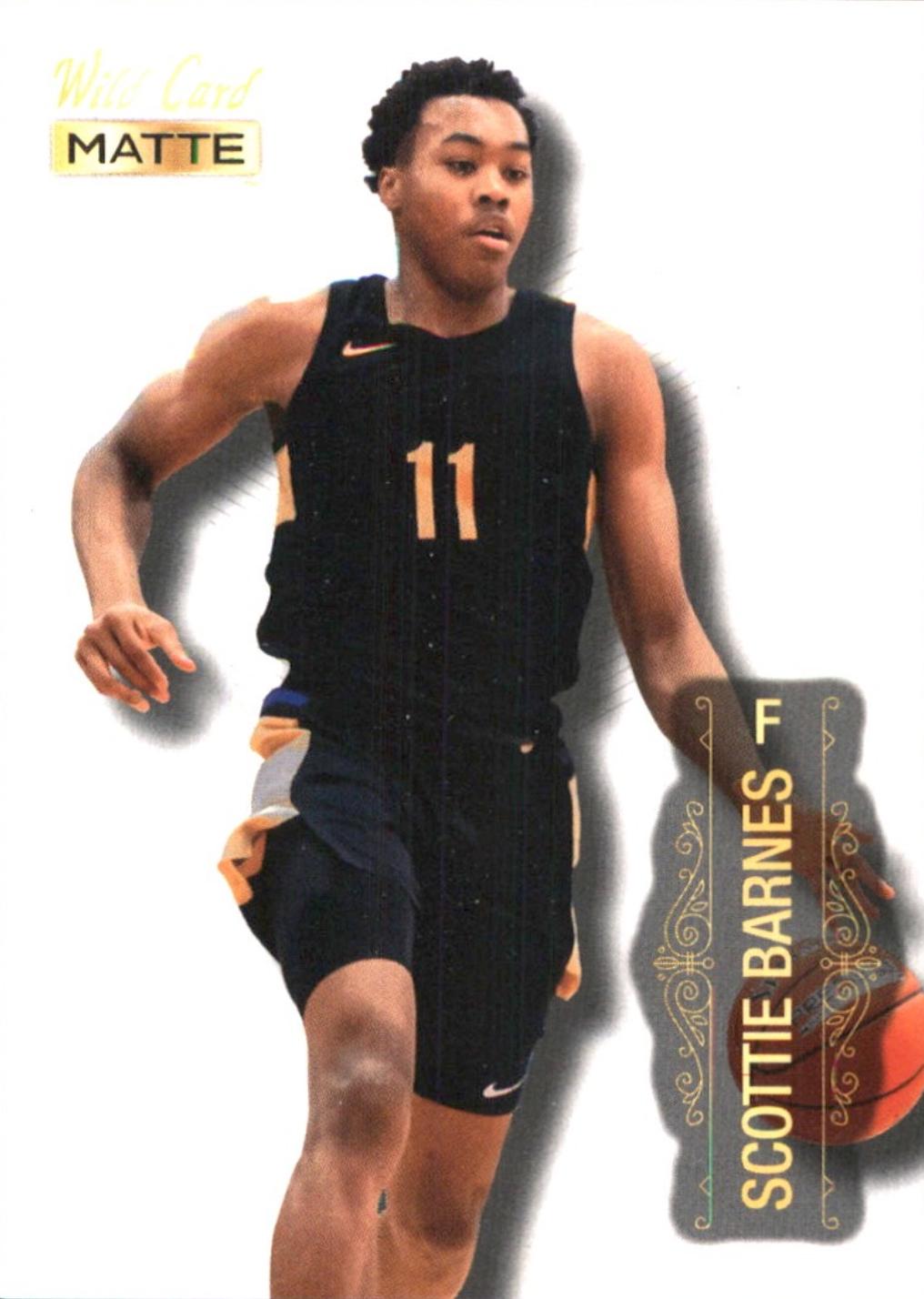Scottie Barnes #LBC-2 2022 Wild Card Matte Basketball