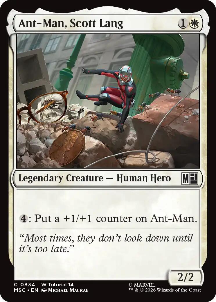 Ant-Man, Scott Lang (Magic Marvel Super Heroes Commander)