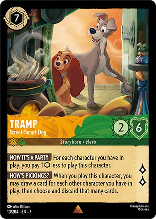Tramp - Street-Smart Dog #10 Lorcana Archazia's Island