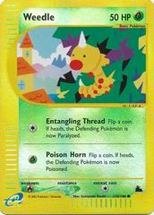 2003 Skyridge Reverse Holo Weedle #115/144