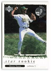 Miguel Tejada #8/10 Baseball Cards 1998 Upper Deck Preview Prices
