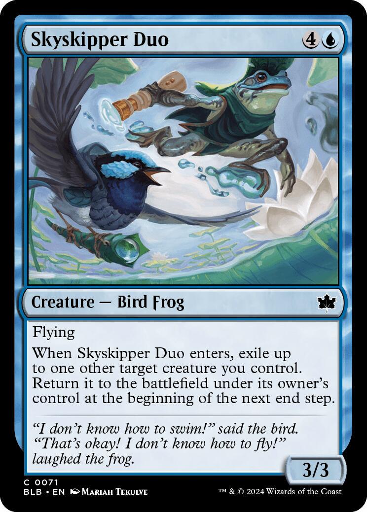 Skyskipper Duo #71 Magic Bloomburrow