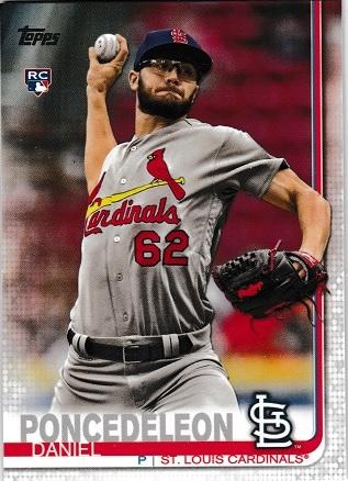 Daniel Poncedeleon #140 Baseball Cards 2019 Topps
