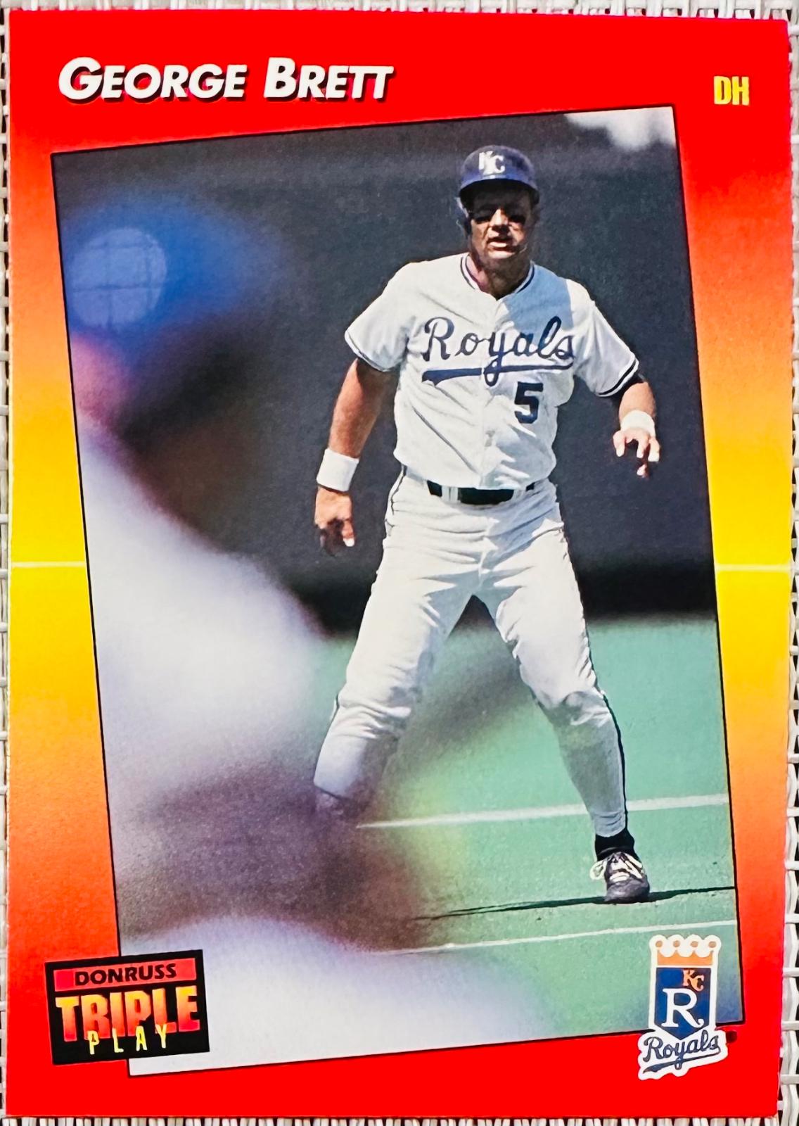 George Brett #115 1992 Donruss Triple Play Baseball