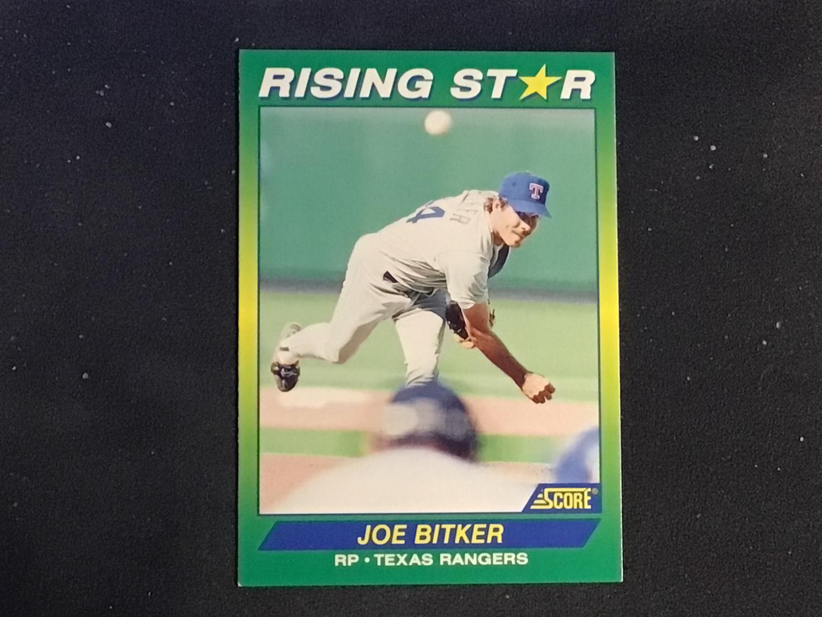 Joe Bitker #87 1992 Score 100 Rising Stars Baseball