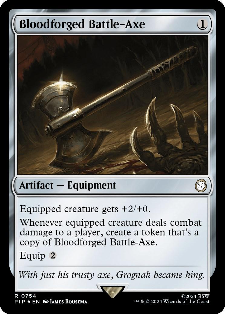 Bloodforged Battle-Axe (Magic Fallout)