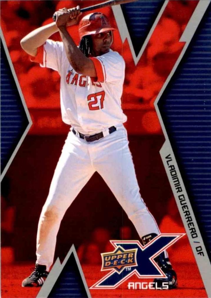 Vladimir Guerrero #42 Baseball Cards 2009 Upper Deck X