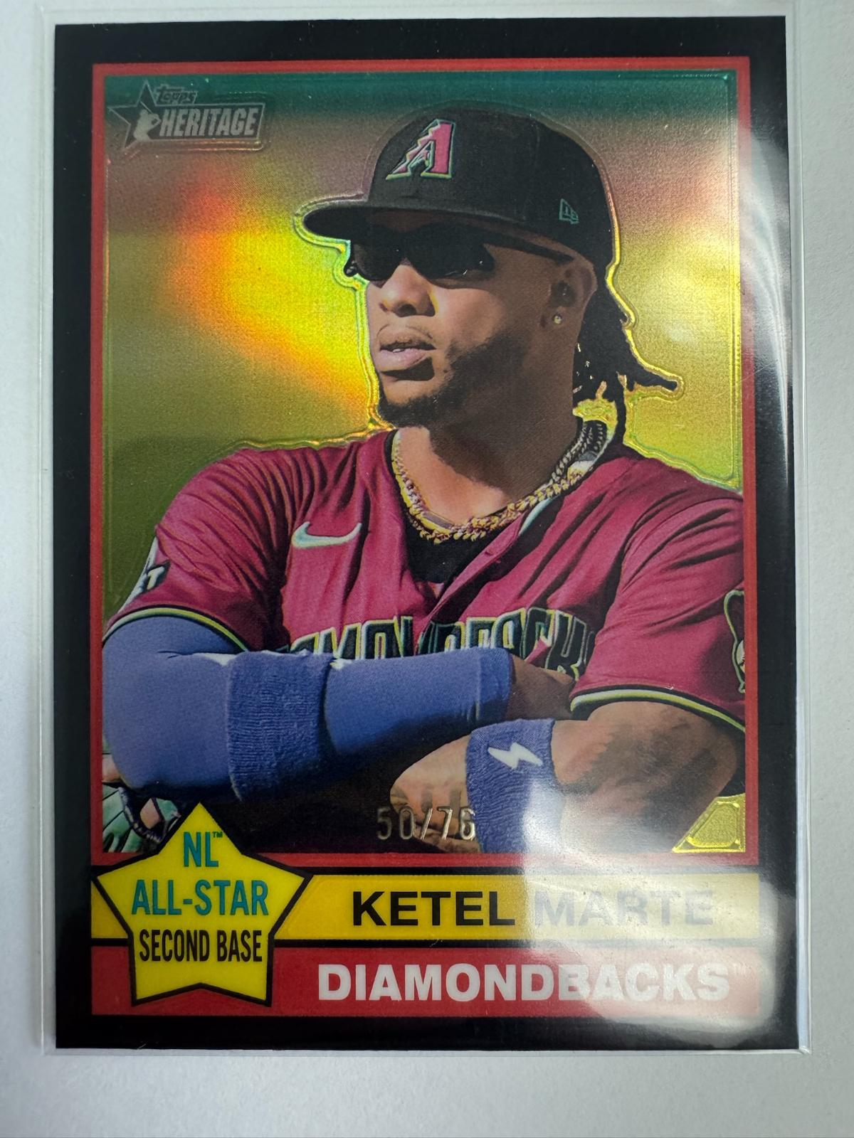 Ketel Marte [Black Chrome] #420