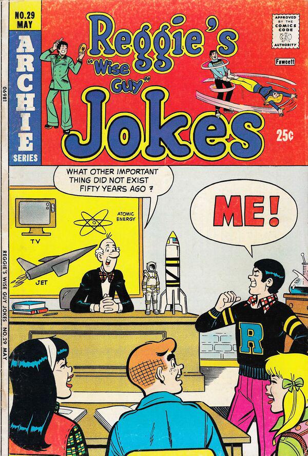 Reggie's Wise Guy Jokes #29 (1974) Comic Books Reggie's Wise Guy Jokes