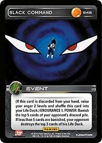 Black Command S45 Dragon Ball Z Premier Set