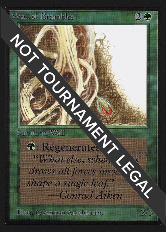 Wall of Brambles (Magic International Edition)