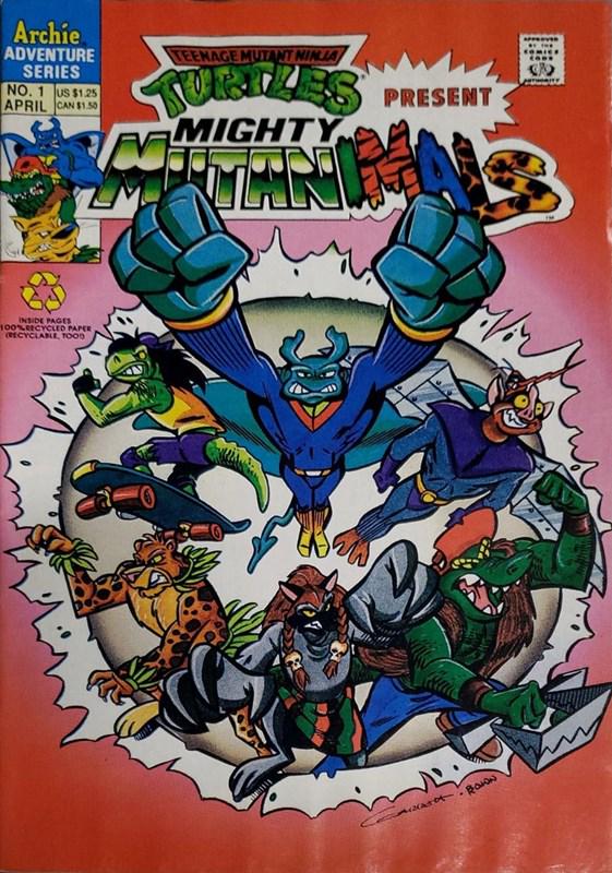 Mighty Mutanimals #1 (1992) Comic Books Mighty Mutanimals