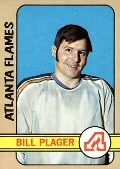 Bill Plager #12 Hockey Cards 1972 Topps