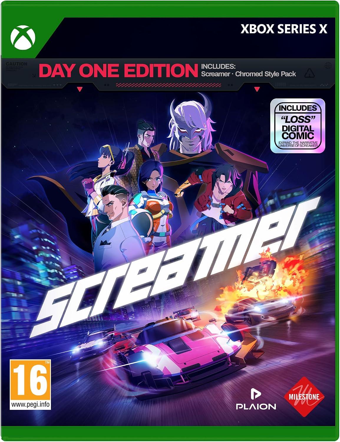 Carátula de Screamer Day One Edition para Xbox Series X (edición PAL España)