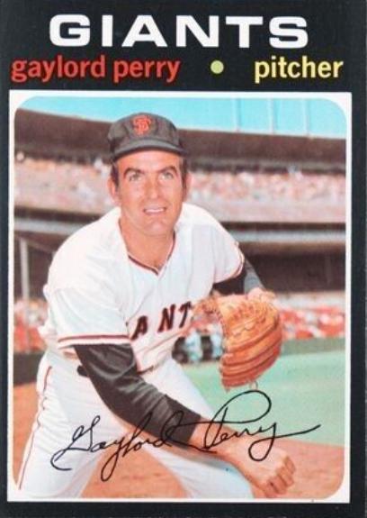 Gaylord Perry #140 Baseball Cards 1971 Topps