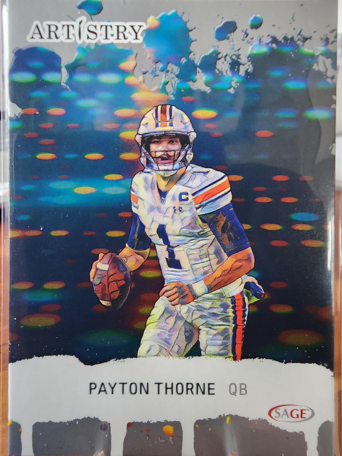 Payton Thorne #38 2025 Sage Artistry Football