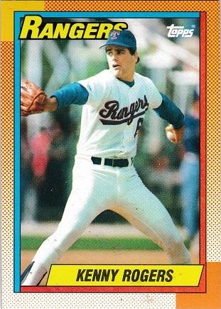 Kenny Rogers #683 Baseball Cards 1990 Topps