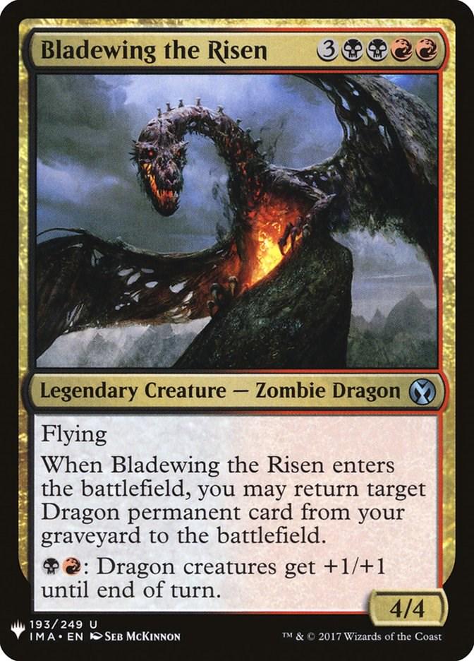 Bladewing the Risen #193 Magic The List Reprints