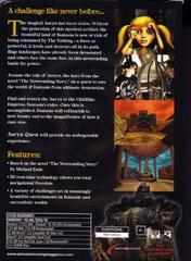 Back Cover | Auryn Quest PC Games