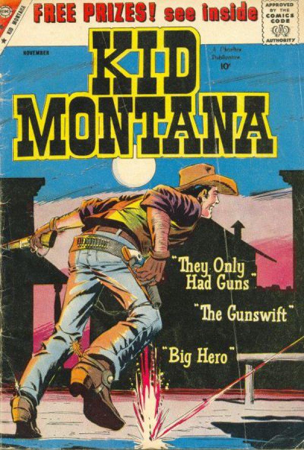 Kid Montana #20 (1959) Comic Books Kid Montana