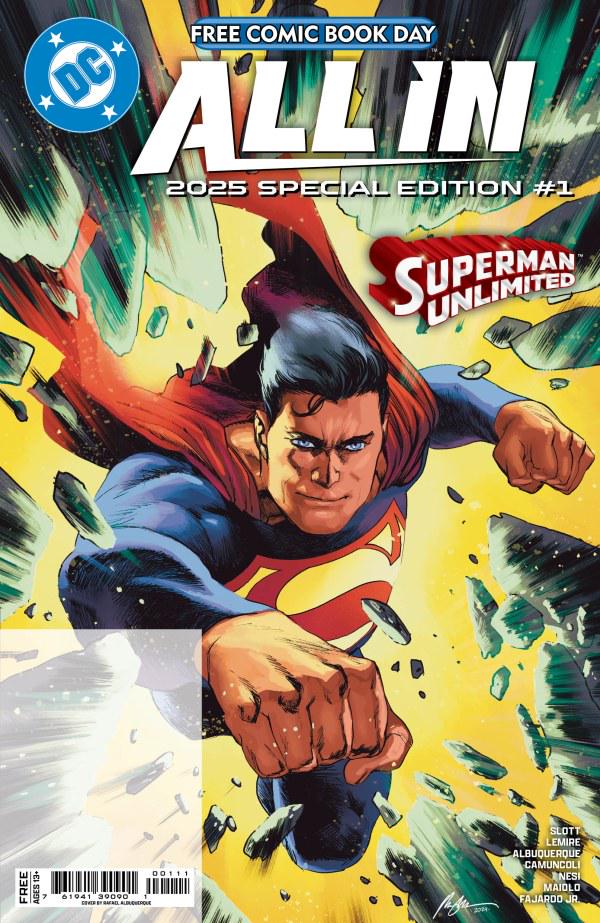 DC All In / Absolute Universe Special Edition #1 (2025) Comic Books Free Comic Book Day