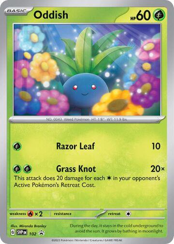 Oddish #102 Pokemon Promo