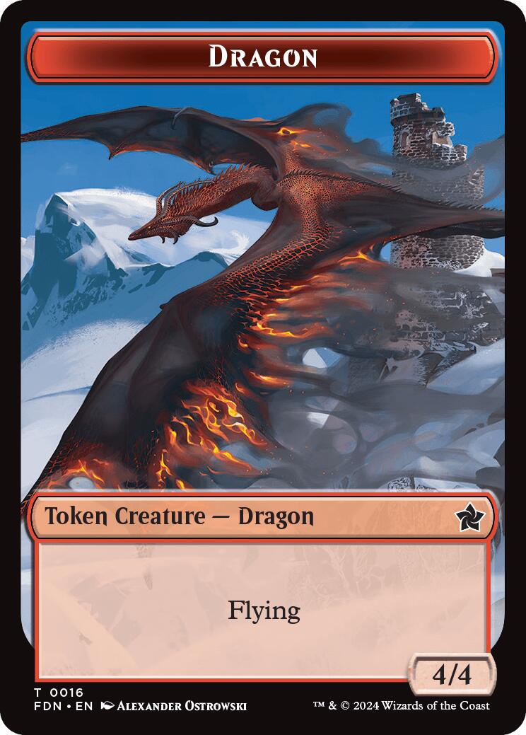 Tap to enlarge Dragon // Dragon, Magic Foundations