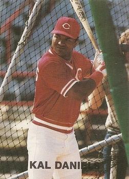 Kal Daniels #5 1987 New Reds Machine Baseball