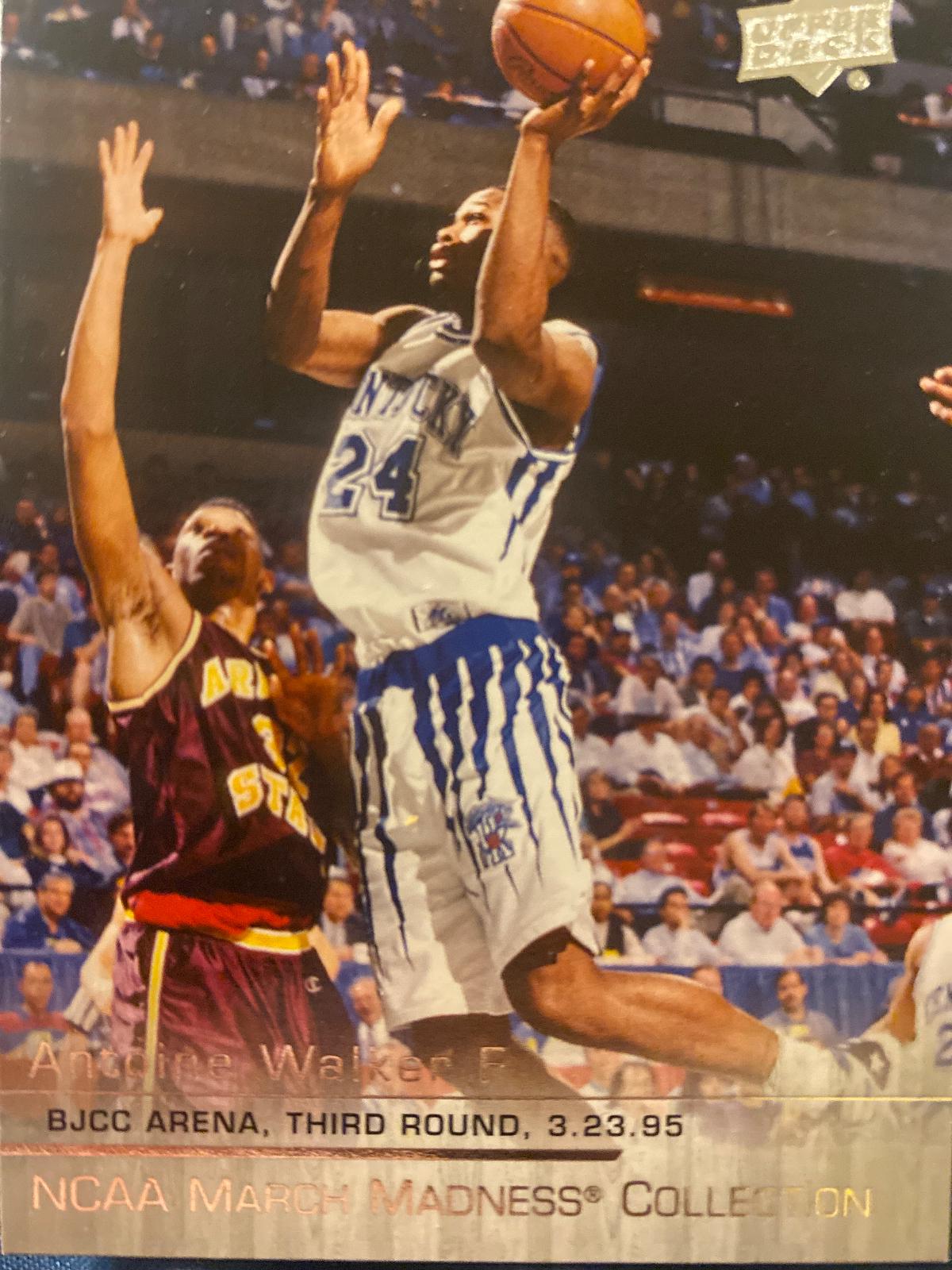Antoine Walker #AW-1 2014 Upper Deck NCAA March Madness Basketball