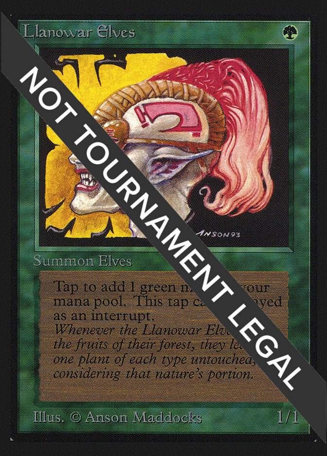 Llanowar Elves Magic International Edition