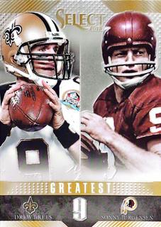 Drew Brees / Sonny Jurgensen