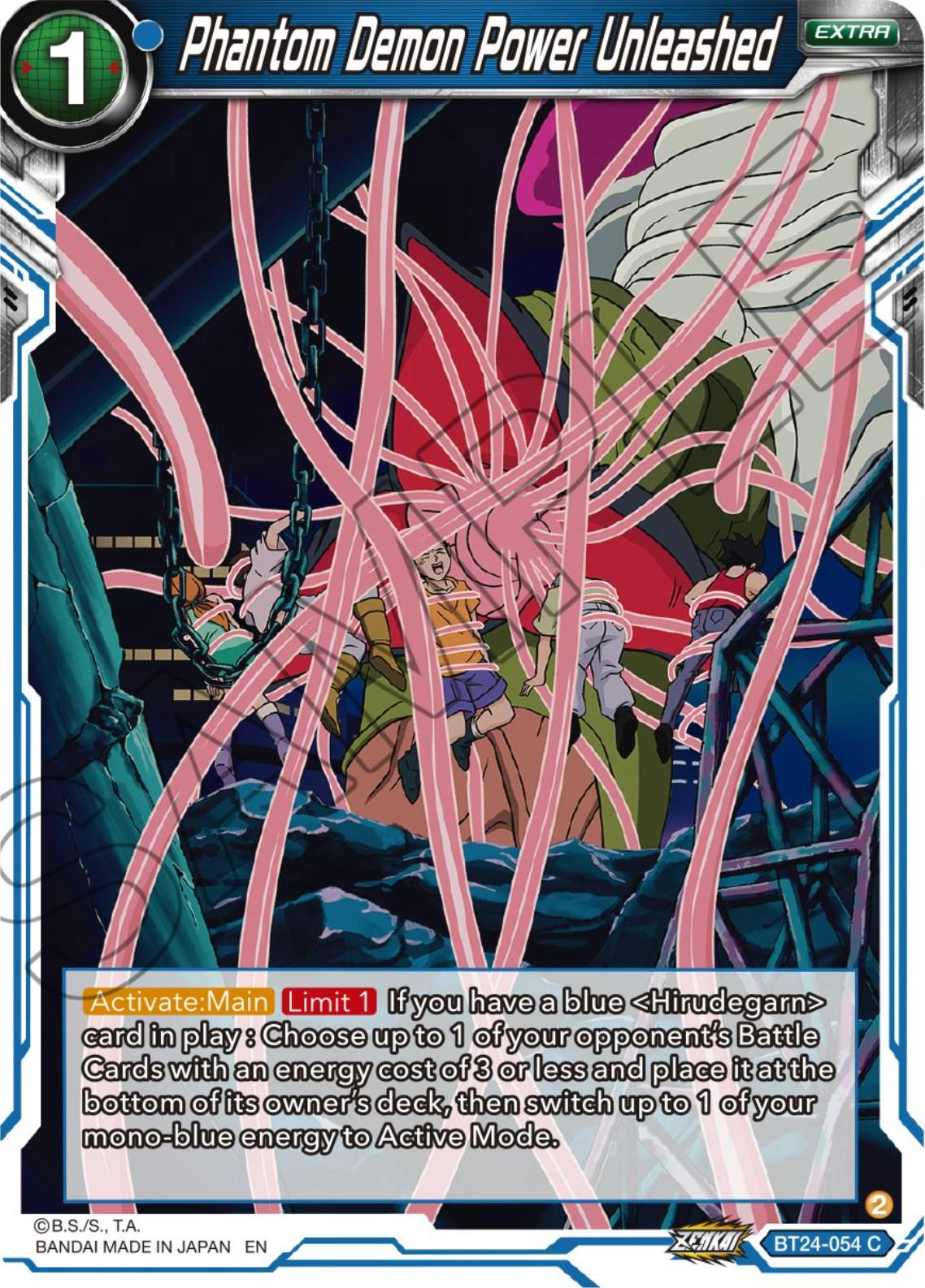 Phantom Demon Power Unleashed BT24-054 Dragon Ball Super Beyond Generations