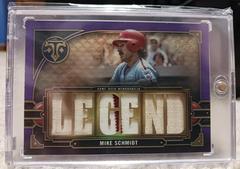 Mike Schmidt [Amethyst] #RL-MS Baseball Cards 2022 Topps Triple Threads Relics Legends Prices