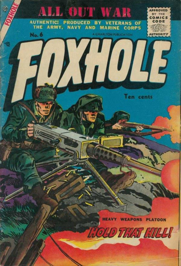Foxhole #6 (1955) Comic Books Foxhole